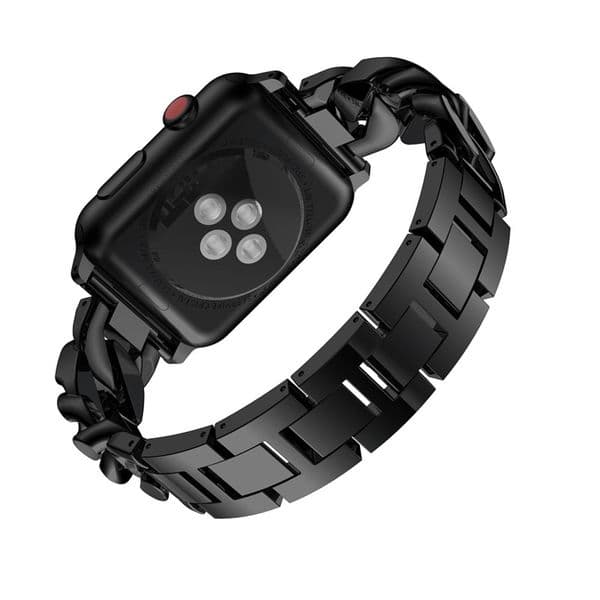 Magnetic Band for Apple Watch 46mm 38mm 40mm 41mm 42mm 44mm 45mm Stainless Steel Metal Strap Built-in Screen Protector Dressy Milanese Loop iWatch 10 9 8 7 6 5 4 3 SE2 Bands