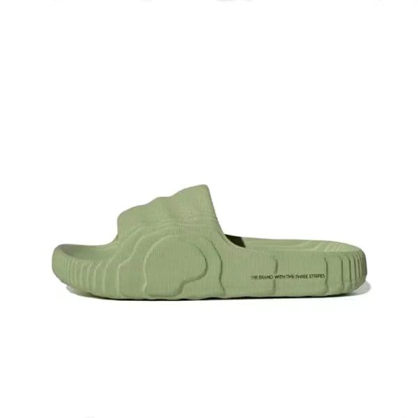 2024 Men Women Adilette 22 Slides Slippers Magic Lime Desert Sand Sandals Green Glow Orange Back Grey Beach Shoes Outdoor Mens Slipper S25619
