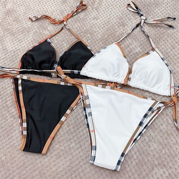 Bikini designer swimwear Women's Swimwears Sexy swimsuit women bathing swim suit suits bikinis Sex low waist Fashion triangle Printed pattern pool parties sets