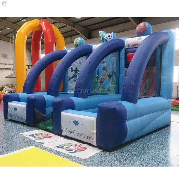 Free Ship Outdoor Activities 3 In 1 Inflatable Game For Kids Inflatable Carnival Sport Toys For Events