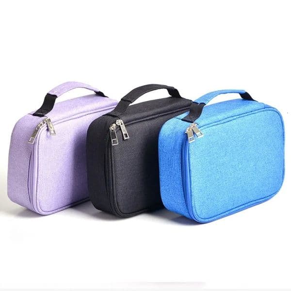 1PCS Multi-function Pencil Bag 72 Slot Large Capacity Painting Pen Holder Storage Box Zipper Bag Gadget With Fixed Bag 240115