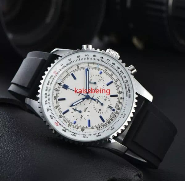 LAW New Fashion Luxury Mens Quartz 1884 Sport Watch Stainless Steel Business Watchband Life Multicolor Classic Men's Strap Watch
