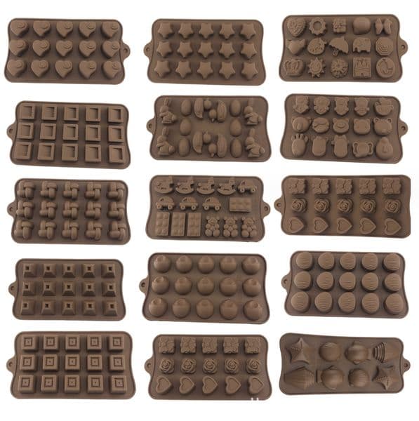 Supply silicone chocolate mold ice grid jelly pudding candy mold