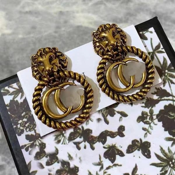 Mixed style 18K Gold Plated Luxury Brand Designers Double Letters Stud Clip Chain Geometric Women 925 Silver Crystal Rhinestone Earring Wedding Party Jewerlry