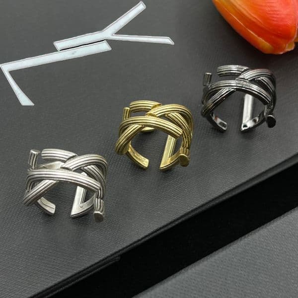 Designer ring luxury women designer Open-ended ring sliver fashion classic jewelry Couple styles Anniversary gift Wedding Lovers Gifts nice Q260509