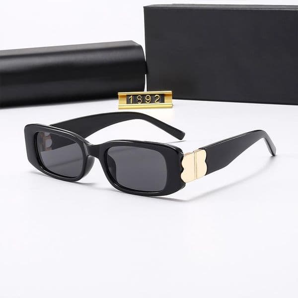 Retro Designer Sunglasses Women Sunglass for Men Narrow Frame Cool Sun glass Rectangle Lens Goggle Adumbral Luxury Vintage Eyeglasses