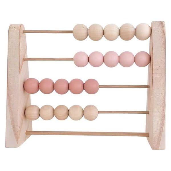 2026 New Abacus For Kids Room Desktop Decoration Baby Early Learning Math Educational Toy Natural Wood Nursery Decor Y240801 Designer