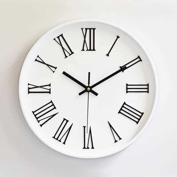 Vintage Modern Slient Wall Clock New Arrivals Round Wall Clocks Quartz Home Decor Relogio de parede Gifts WandklokM240731