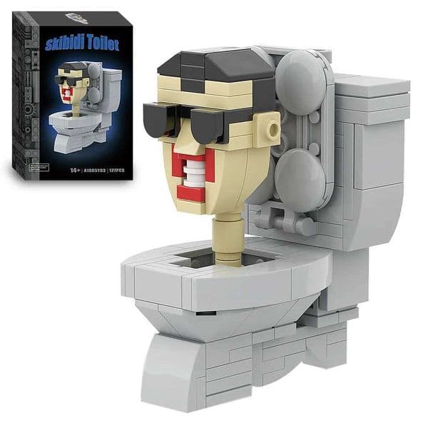 2026 New Skibidi Toilet Vs Monitor Building Blocks The Audio And Camera Man Toys For Kids Adults Game Fans (127/263 Pcs) Y240731 Toy