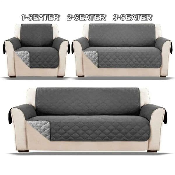 Waterproof Sofa Quilted Anti-wear Couch Cover for Dog Pet Kids Recliner Armchair Furniture Slipcovers 1/2/3 Seater Protect 240801