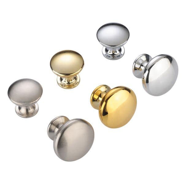 Modern Simple Drawer Knobs Zinc Alloy Furniture Door Pulls Zamak Black Gold Chrome Decoration Funiture Handles