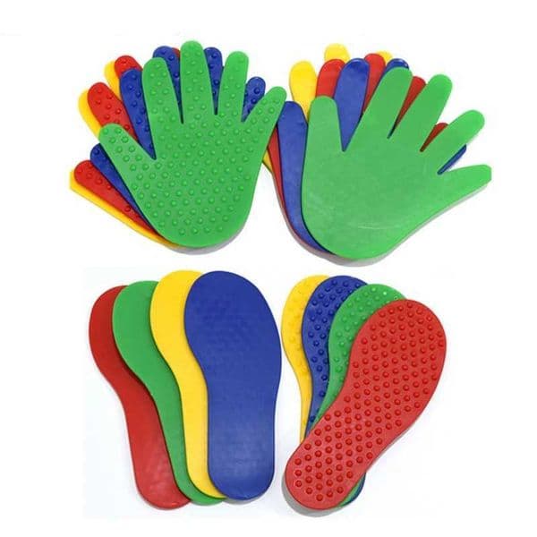 4 PCS Hand Feet Sport ToToy Sensory Play Educational Toys For Children Outdoor Indoor Crawling Jump Activity Kindergarten Pro Y240801
