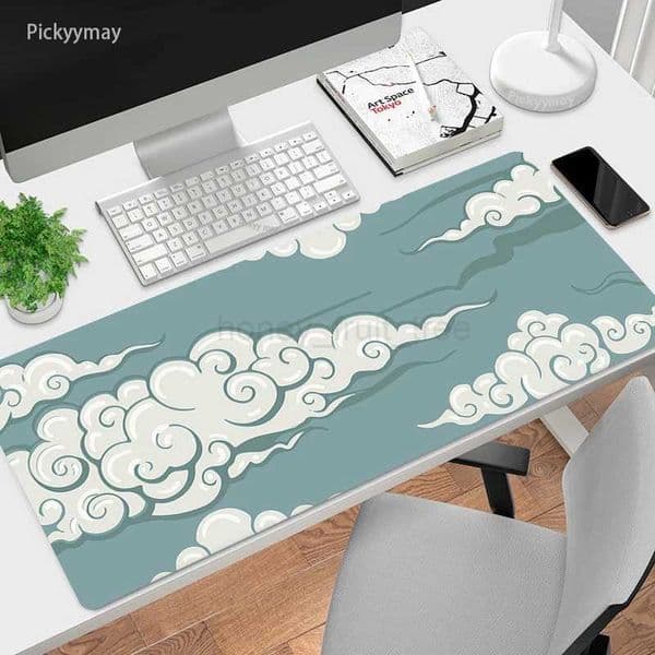 Mouse Pad Anime Art Chinese Style Computer XXL Keyboard Mousepad Desk Mat PC Gamer Rugs Office Carpet Home Table Mause MausepadM240802