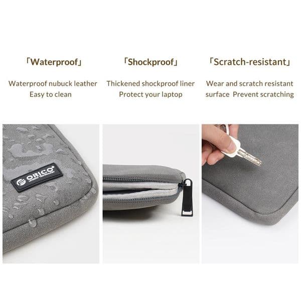 ORICO Laptop Sleeve Bag Briefcase Case For Macbook Air Pro 13.3 15.6 Notebook Protective Cover For Dell Acer Business Handbag