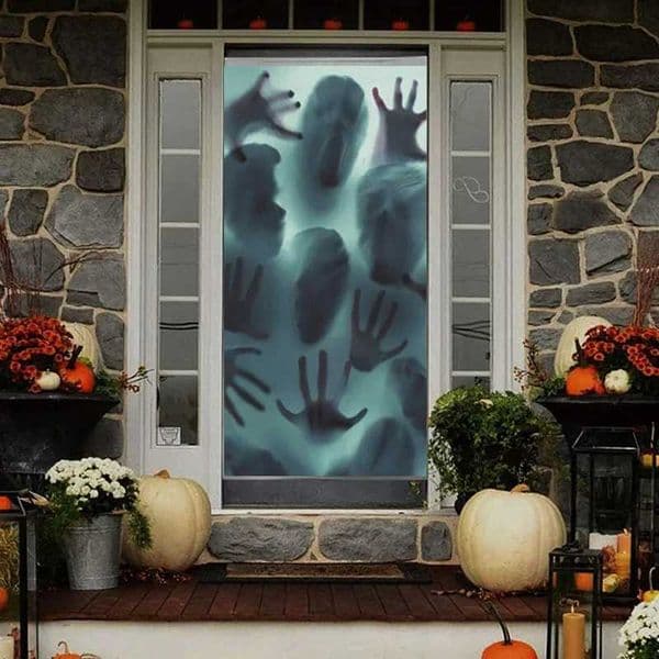 perfume 2026 Halloween Window Sticker Party Windows Decoration Terrors Blood Increase Terror Atmosphere cologne Wall Stickers Free Shipping