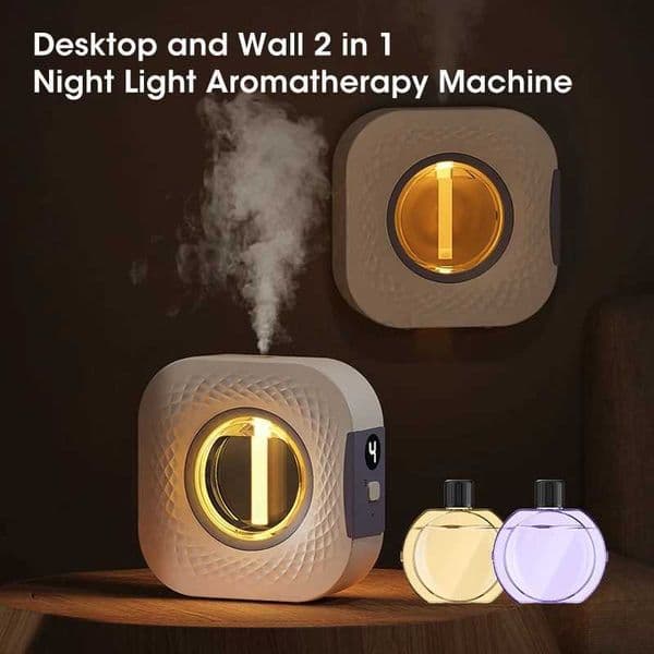 Home Desktop Diffuser Aromatherapy Machine USB Smart Air Purifier with Display for Car Bathroom Air Deodorization Shangri-la Y240803