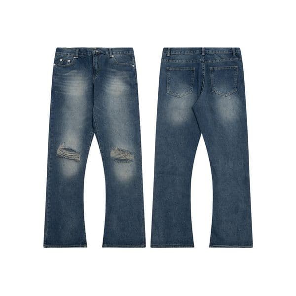 jeans baggy Womens Jean Baggy Clothing Designer for Women Retro High Loose Wide Leg Street Wear Unisex Straight Jeans Pants