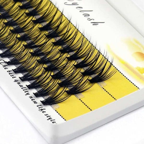 20/30D mink eyelashes natural eyelash bundle 1 box/60 bundles 3D Russian personal eyelash cluster makeup tool eyelash wholesale W240803