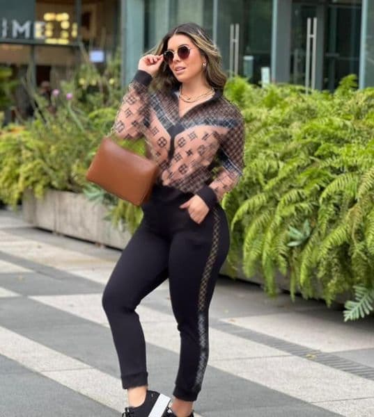 Women Tracksuits Two Piece Set Casual Sport Suit Sportswear Zipper Jogging Femme Hoodies+Pants Sweatshirt