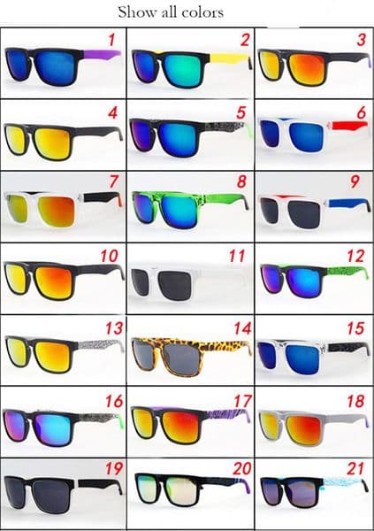 MOQ50pcs man most fashion NEW style ken block wind Sun glasses Men Brand beach Sunglasses sports men glasses cycling glasses 21colors Square
