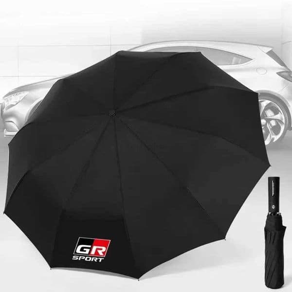 Car Automatic Folding Windproof Sunshade Umbrella For Toyota GR Sport 86 Supra C-HR RAV4 Prius Corolla Camry Yaris Land CruiserXJ240806