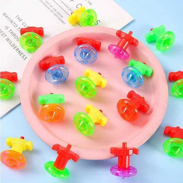 3Pcs Mini Torsion Gyro Spinning Top Desktop Toys For Kids Birthday Party Favors Treasure Classroom Gift Christmas Pinata Filler Y240803