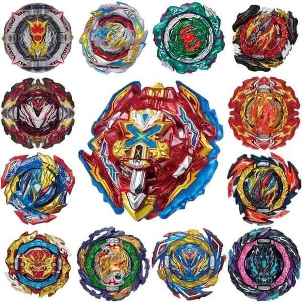 2026 New Takara Tomy B-193 Ultimate Valkyrie B-200 Xiphoid Xcalibur B-186 Roar Bahamut Spinning Top Only Kids Bey Toys For Boys Gift Designer