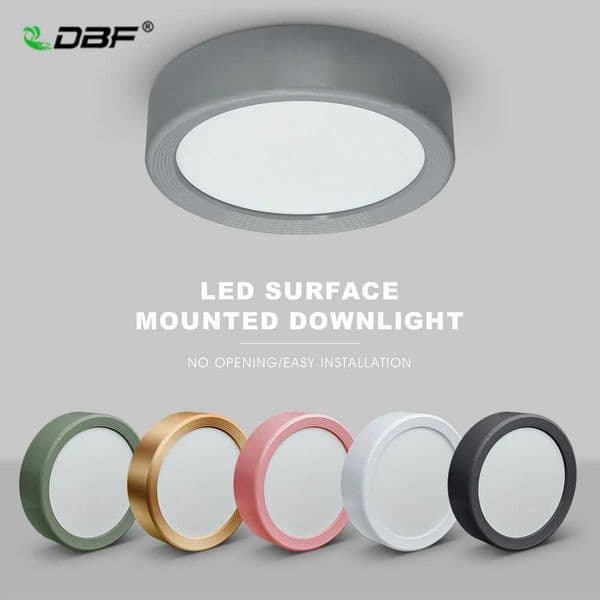 Ultra thin Macaron LED Ceiling Light Fixture Lamp Surface Mount Living Room Bedroom Bathroom Home Decoration Kitchen AC220 230V Y240802