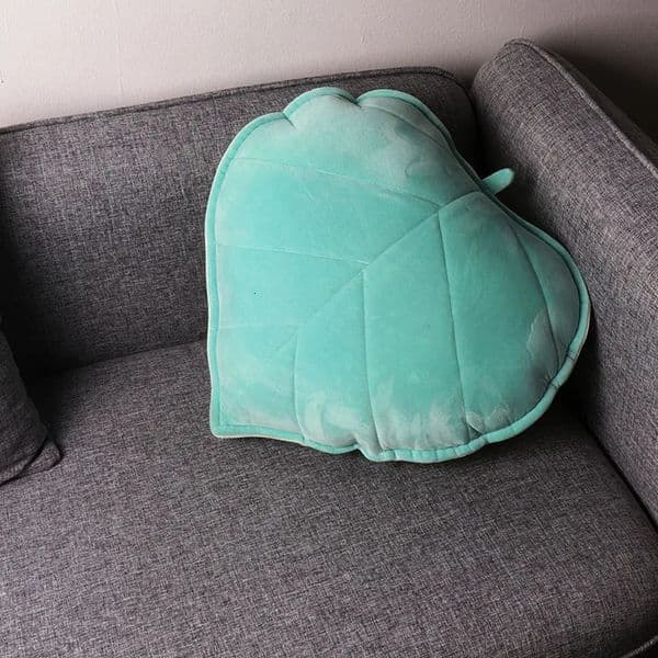Nordic Style Leaves Home 3D Simulation Pillow Car Bedroom Decoration Cushion Anti-collision Cushion Chair Cushion 240806