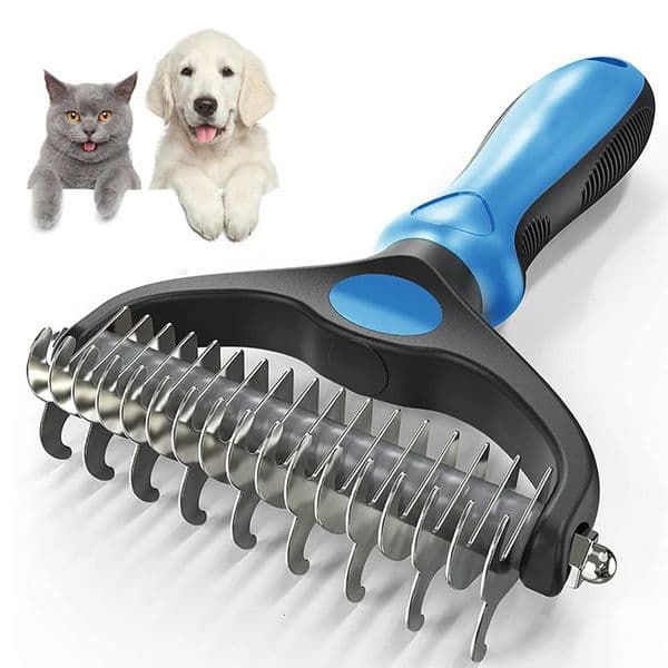 Dog Brush Pet Hair Remover Cat Comb For Cats Dogs Long Hair Short Hair Pet Grooming Care Brush Remove Undercoat Dog Accessories 240807