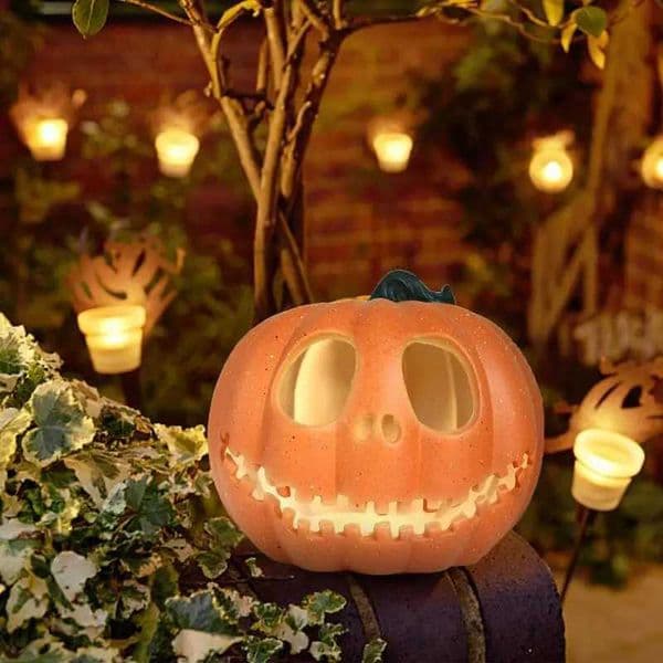 Halloween Pumpkin Lantern Big Pumpkin Openwork Luminous Jack-o-lantern Easter Halloween Jack-o-lantern Decoration Ornament Y240807