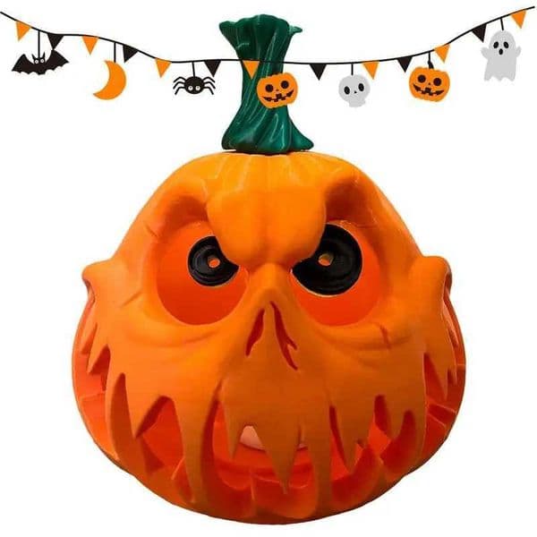 Halloween Pumpkin Lantern Halloween Jack-o-Lantern Decorations Frightening Halloween Party Desk Table Garden Indoor Decor Y240807