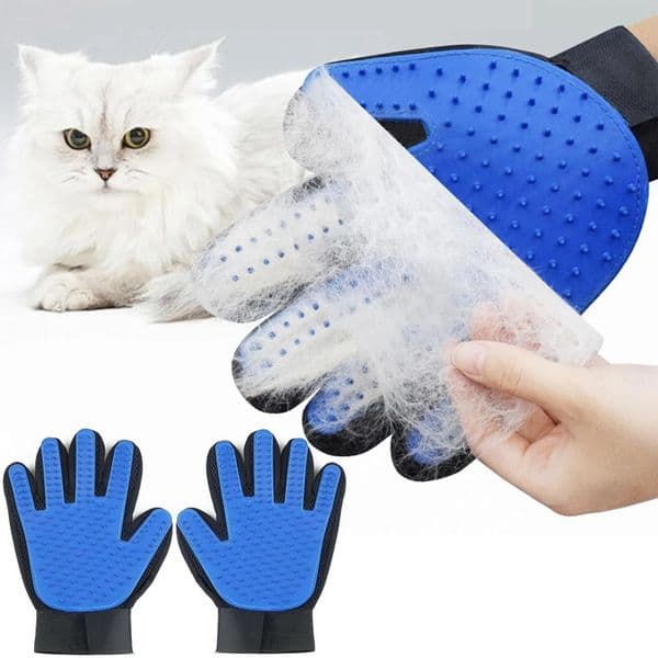 Cat Beauty Massage Beauty Gloves Soft Silicone Material Gentle Removal of Unwanted Pet Hair Cat and Dog Hair Cleaning Brush 240807