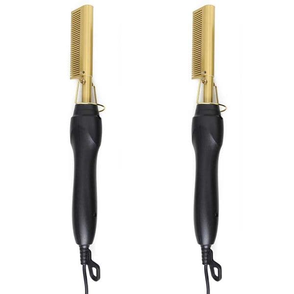 Straight hair straightener flat iron straight hair brush hot comb straight hair styling wavy curling iron curling iron W240807