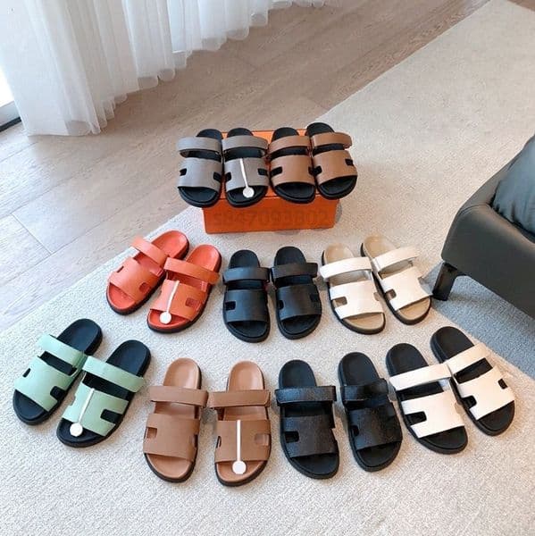 Sandals designer sandals women famous slides sandale slippers womens platform luxury sliders shoes bottom flip flops casual beach sandal real leather 10A