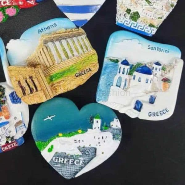 Magnetic Travel Souvenir Sticker 3D Scenery Paris Greece London Japan High-end Fridge Magnets Souvenirs Gift RefrigeratorXJ240809
