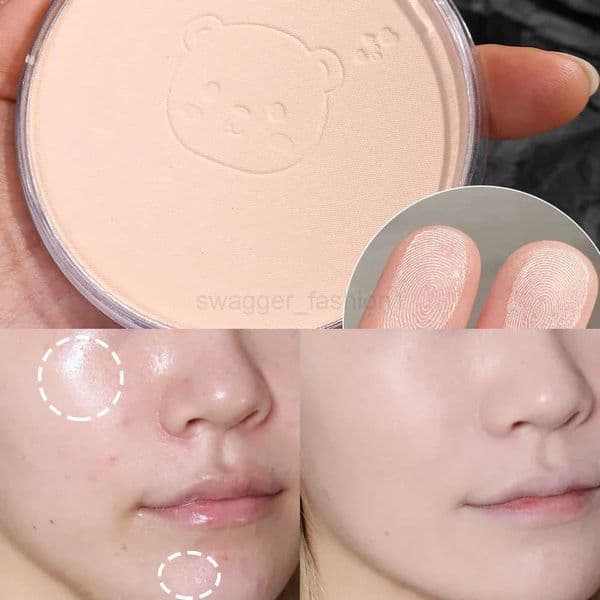 Lasting Oil Control Loose Powder 3Colors Moisturizing Waterproof Concealer Pressed Powder Breathable Brighten Face Korean MakeupXJ240809