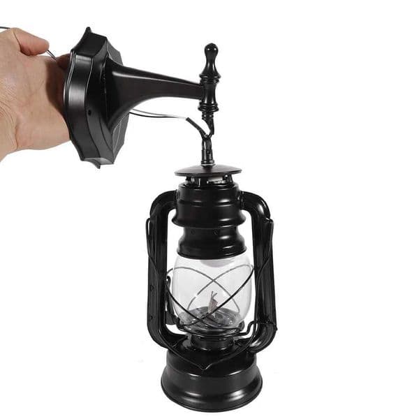 Retro Lantern Wall Lamp Sconce Light Holder Fixture Plastic Porch Light Lamp Antique Wall Lighting Outdoor Indoor Lamp Shade E27CL240809
