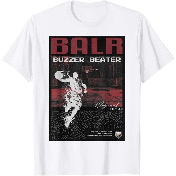 T shirt for Mens Street Basketball Jersey Player Baller dunking Sport T-Shirt Hip Hop Shirts Tshirt Graphic Tee Casual Tops Clothes Short sleeve Free shipping