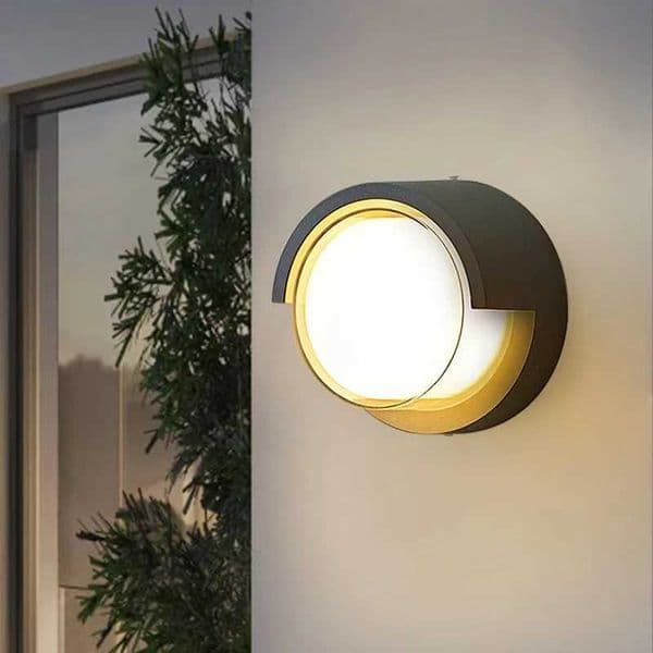 Outdoor LED Wall Lamp Waterproof Garden Porch Surface Mounted Sconce Light Bathroom Balcony Moistureproof Ceiling LightCL240809