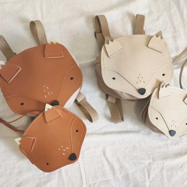 Kids Backpack Fashion Lovely PU Leather Messenger Bag Mini Coin Purse Handbags Girls Cartoon Shoulder Bags Princess Accessories Y240809