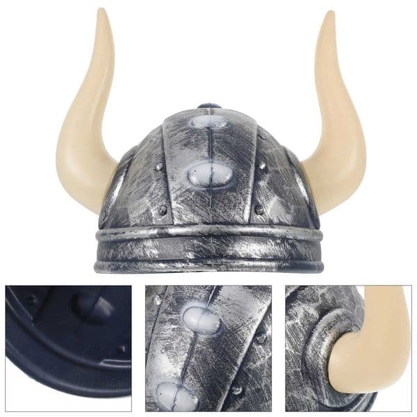 1/2pcs Medieval Viking Buffalo Ox Horns Hat Headwear Halloween Party Cosplay Costume Cap Performance Props Decoration Y240810