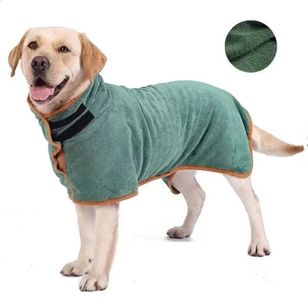 Dog absorbent pet quick drying bath towel dog bath towel large dog bath towel mini dog 240812