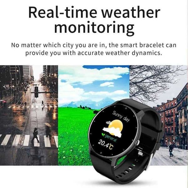 2025 LIGE New Smart Watch Men Full Touch Screen Sport Fitness Watch IP67 Waterproof wireless connections For Android iOS smartwatch Men+box X2506098