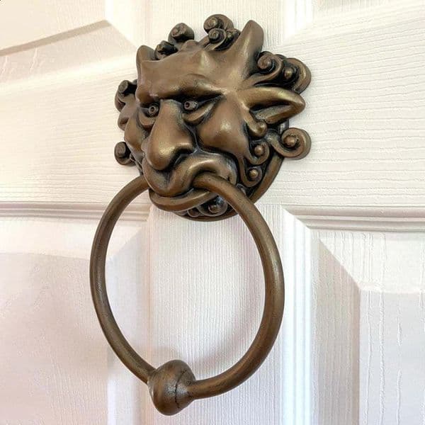 Doorbell retro vivid resin wall hanging door handle decoration oral any wristband 240810