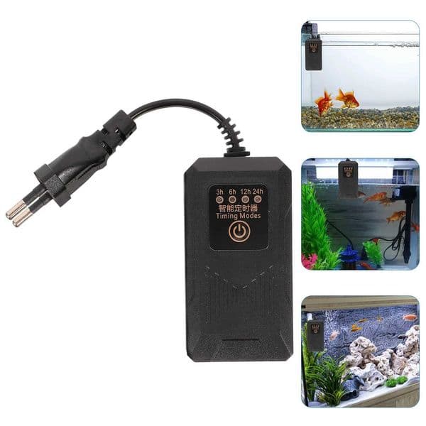 Fish Tank Timer Timing Light Controller Lamp Dimmer Aquarium Home Appliance Plastic LED Y240813