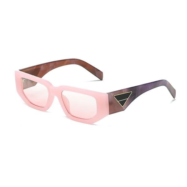 2026 New New P22071 Set Of Fashionable Glasses Sunglasses Designer Men's And Women's Brown Watch Case Black Metal Frame Dark Lens With Box