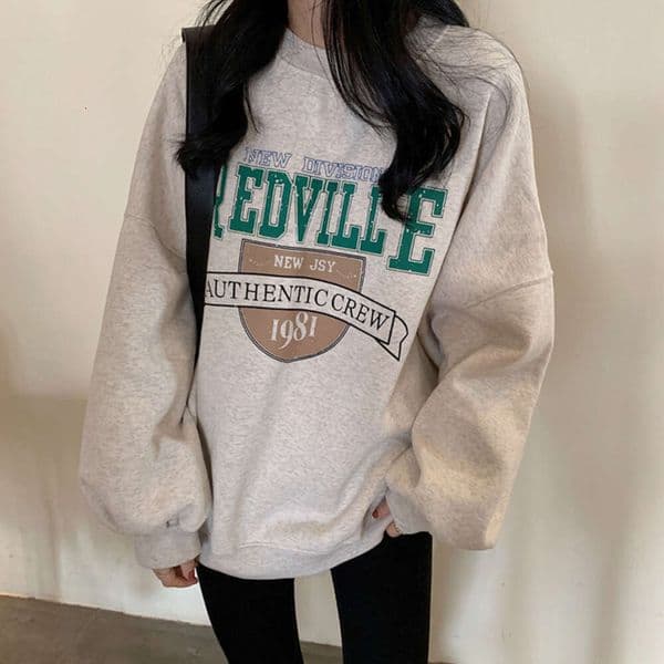 2026 New Loose Round perfume cologne Neck Thin Long Sleeved Sweatshirt Fashion Autumn Korean Version Student Jacket Top For Women S Clothing