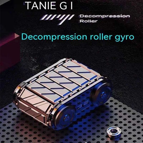 Metal Fidget Toy fidget cube Cool Tank Roller Autism ADHD Metal EDC Fidget Office Desk Anxiety Stress Relief Toys Adult Gift Edc