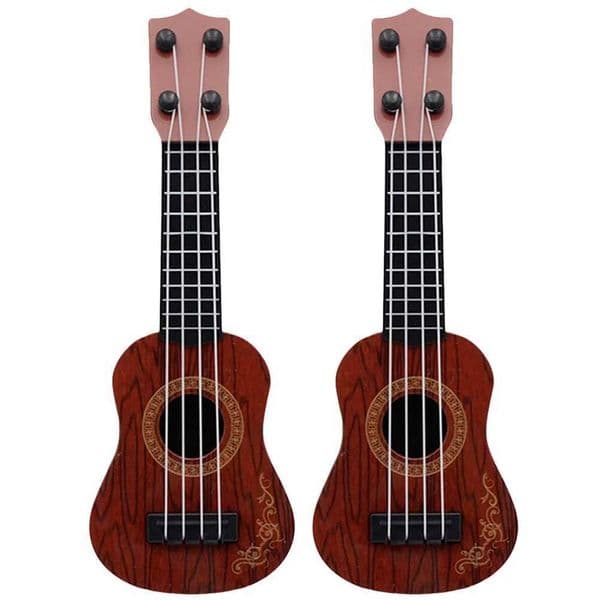 Children Guitar Toy Girls Toys Mini Ukulele Childrens Kids Plastic Musical Instrument Y240813